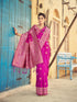 Vasthrlay Kanjivaram Unstitched Jacquard Stylish Saree