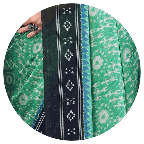 Vasthrlay Fashion Georgette Abstract Dusty Ethnic Wear