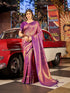 Vasthrlay Organza Designer Unstitched Saree