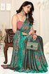 Vasthrlay Fashion Chiffon Georgette Beige Ethnic Wear