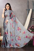 Vasthrlay Fashion Chiffon Printed Dusty Ethnic Wear