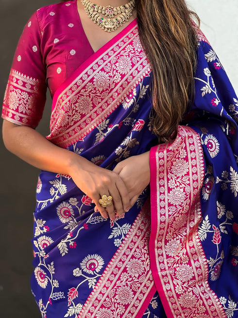 Vasthrlay Kanjivaram Woven Blouse Ethnic Wear