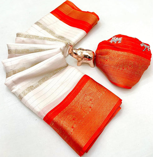 Vasthrlay Silk Saree Unstitched