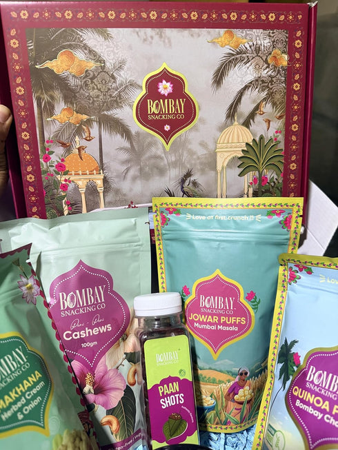 Bombay Snacking Co Discovery box Snack Hamper 450gm