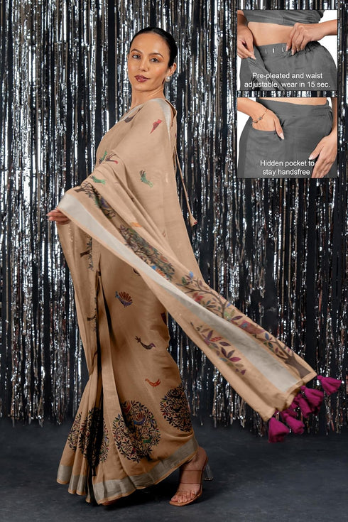 Vasthrlay Fashion Madhubani Printed Readymade Ethnic Wear
