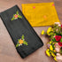 Vasthrlay Vichitra Embroidery Brown Black