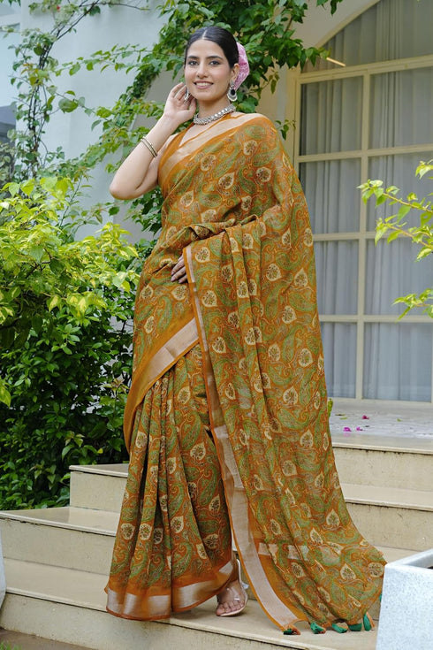 Vasthrlay Fashion Cotton Printed Ethnic Wear