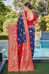 Vasthrlay Banarasi Rich Pastelgreen Ethnic Wear