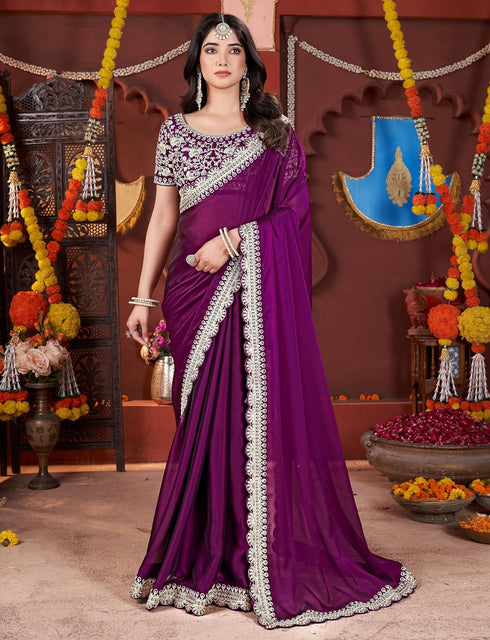 Vasthrlay Elegant Designer Embellished Lightweight