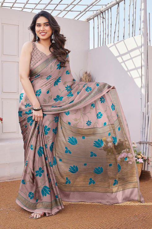 Vasthrlay Fashion Chiffon Printed Ethnic Wear