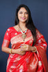Vasthrlay Banarasi Floral Saree