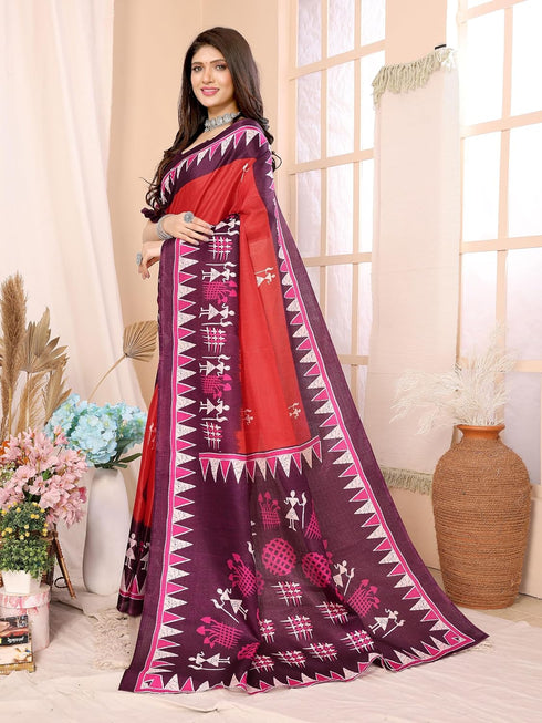Vasthrlay Printed Unstitched Material Az Ys Patang Parent Mahendi Ethnic Wear