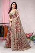 Vasthrlay Fashion Chiffon Dusty Turquoise Ethnic Wear
