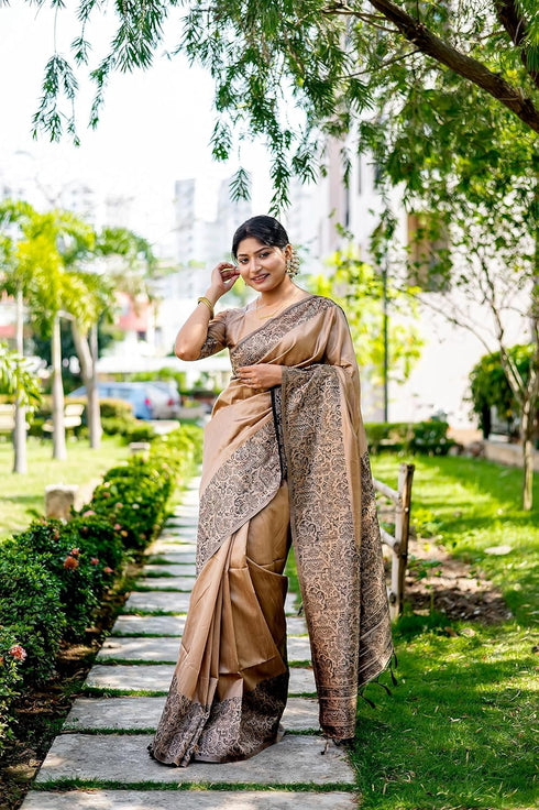 Vasthrlay Tussar Handloom Saree