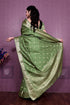 Vasthrlay Jacquard Traditional Indian Mahendi