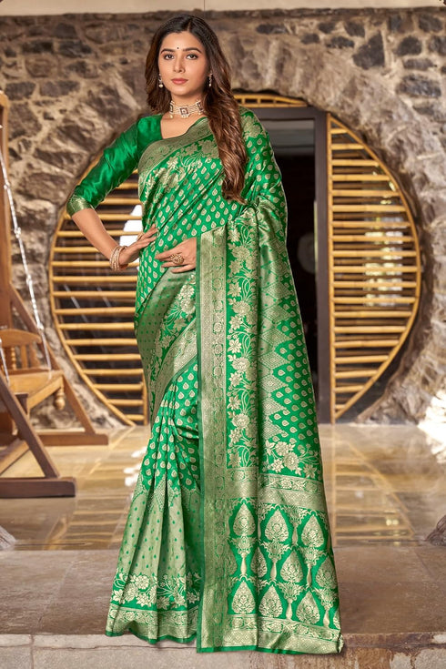 Vasthrlay Banarasi Wine Ethnic Wear
