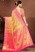 Vsathrlay Gold Kanjivaram Banarasi Festival Ethnic Wear
