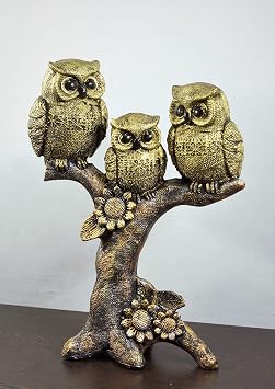 Owl Statue/Idol/Showpiece for Home/Office/Living Room Decoration