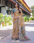 Vasthrlay Handloom Cotton Tassels Saree