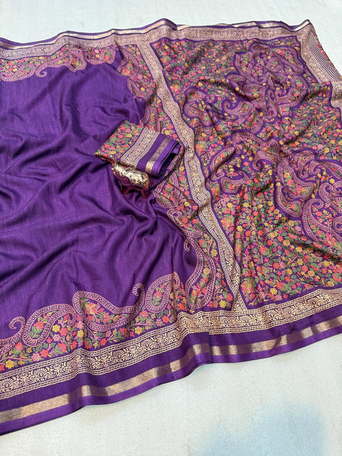 Vasthrlay Kalamkari Printed Saree