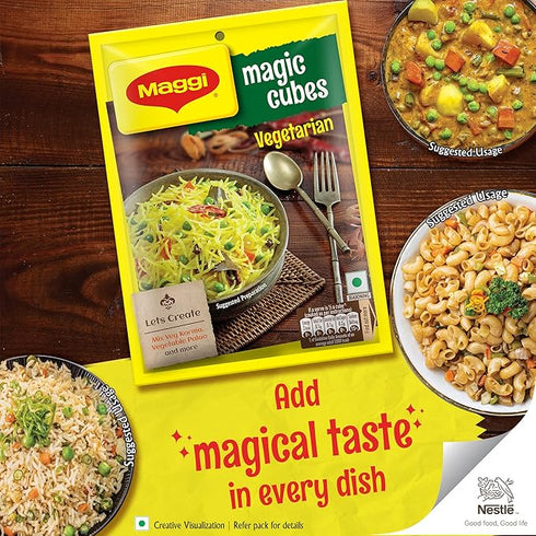 Maggi Summer Savory Vegetarian Masala Magic Cubes