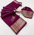 Vasthrlay Bandhani Unstitched Piece Saree
