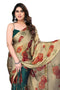Vasthrlay Fashion Chiffon Printed Grey Ethnic Wear