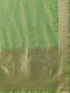 Vasthrlay Banarasi Unstitched Musturd Ethnic Wear
