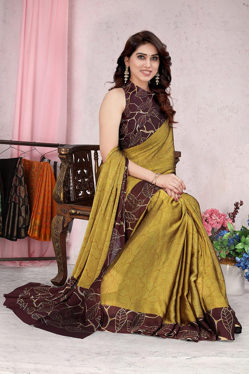 Vasthrlay Fashion Chiffon Printed Ethnic Wear