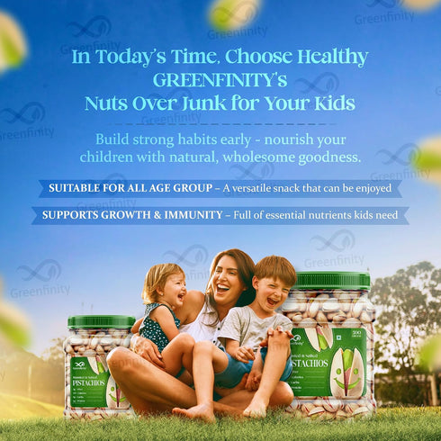 GreenFinity Fresh Whole Roasted Salted Pistachios