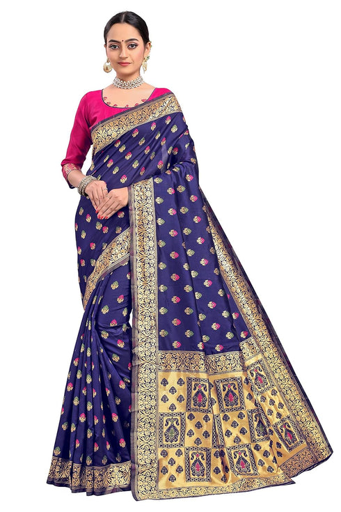 Vasthrlay Banarasi Gs Bridal Green Ethnic Wear