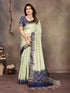 Vasthrlay Gold Banarasi Unstitched Saree
