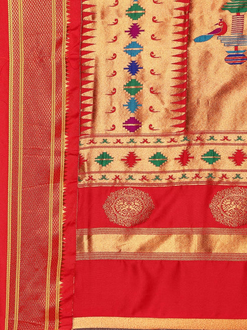 Vasthrlay Paithani Bottle Saree