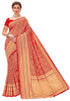 Vasthrlay Banarasi Pink Ethnic Wear
