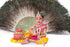 Raj Fancy Dresses Krishna Dress for Kids, Baby Krishna Dress for Janmashtami with Krishna Mukut