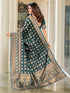 Vasthrlay Kanjivaram Satin Orange Ethnic Wear