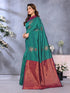 Vasthrlay Banarasi Unstitched Saree