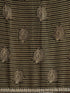 Vasthrlay Chiffon Bandhani Unstitched Black Saree