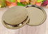 Brass Plate for Pooja, 10 Inch