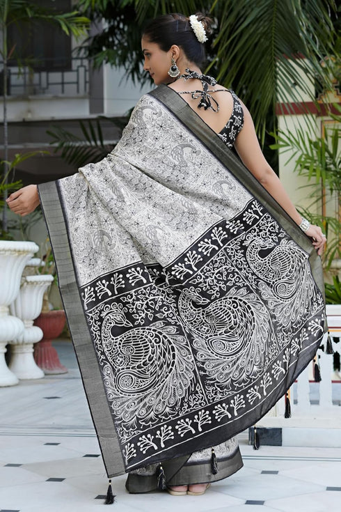 Vasthrlay Fashion Handloom Printed Ethnic Wear
