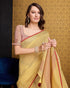 Vasthrlay Women's Cotton Unstitched Blouse Saree