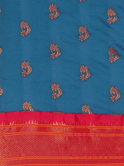 Vasthrlay Pheshwai Purple Saree