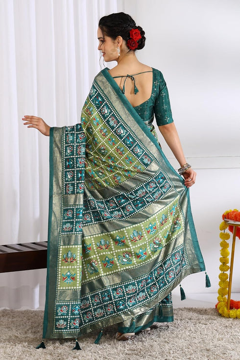 Vasthrlay Fashion Cotton Printed Ethnic Wear