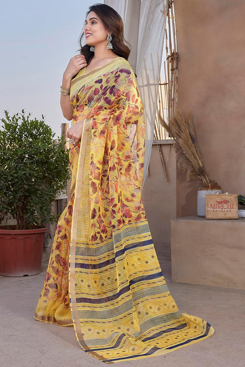 Vasthrlay Fashion Polyester Geometric Dusty Ethnic Wear