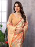 Vasthrlay Jacquard Unstitched Maharani Pista Free Ethnic Wear