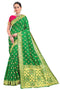 Vasthrlay Banarasi Gs Bridal Green Ethnic Wear