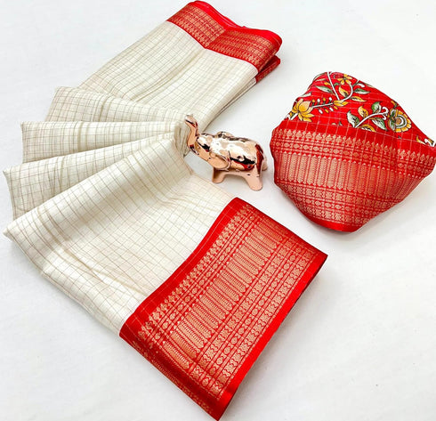 Vasthrlay Kalamkari Saree Print