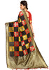 Vasthrlay Banarasi Printed Unstitched Saree