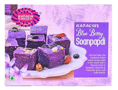 Karachi bakery Blue Berry Soan papdi