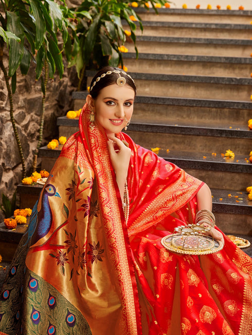 Vasthrlay Paithani Saree